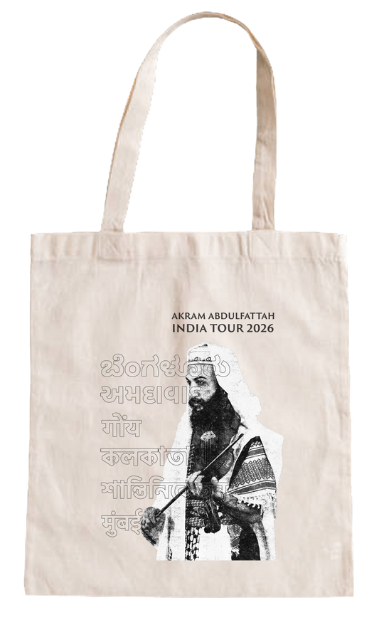 Akram Abdulfattah - India Tour 2026 Tote Bag